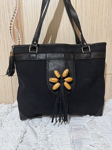 Kanvas vintage çanta