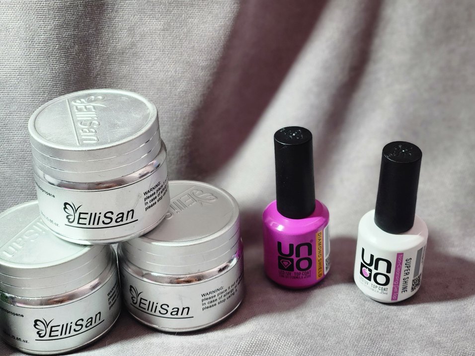 ElliSan jeller Uno 2 base gel ve 2 top coat - Görsel 3