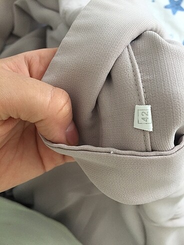 xl Beden ten rengi Renk Krep uzun tunik