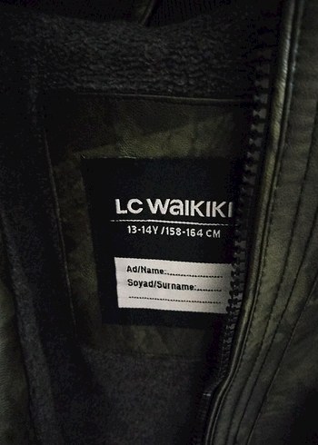 Gri Kamuflaj Deri Fermuarlı Erkek Ceket - Görsel 3