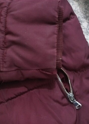 m Beden bordo Renk Kadın mont