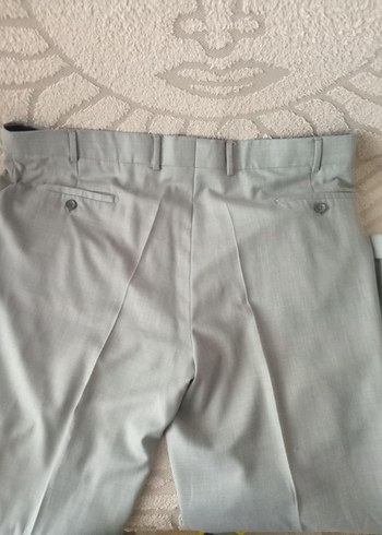 süvariGri Erkek Ofis Pantolonu - Görsel 3