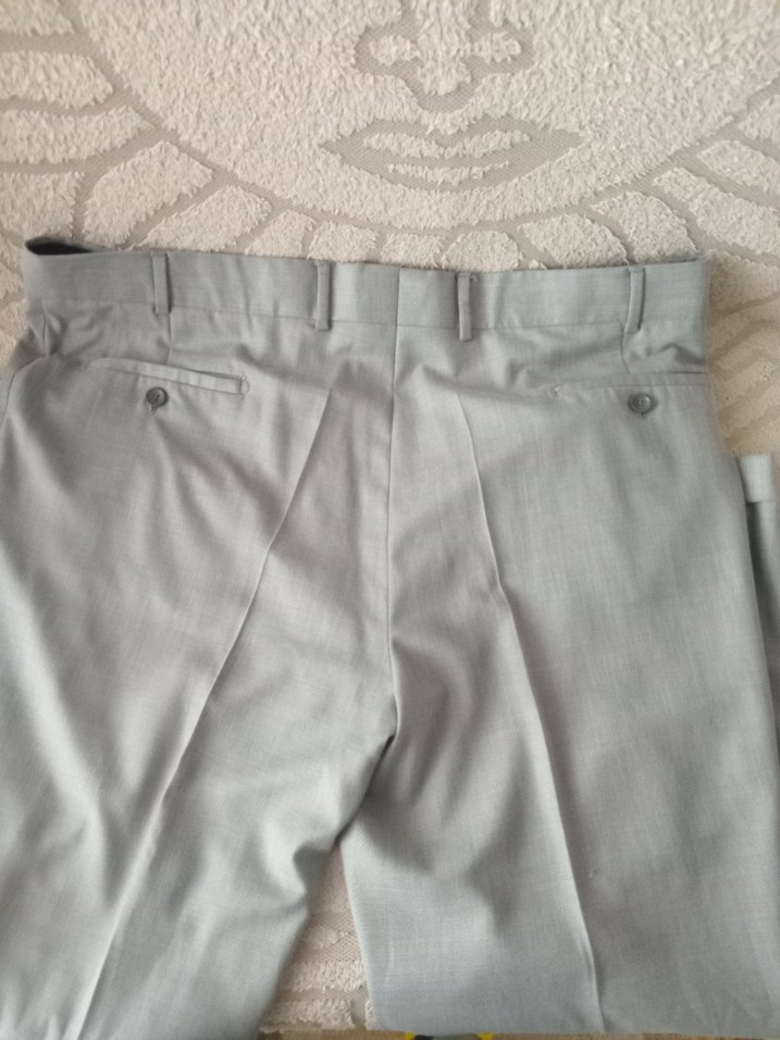 süvariGri Erkek Ofis Pantolonu - Görsel 3