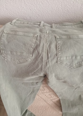 haki Normal Boy erkek Keten Pantolon - Görsel 2