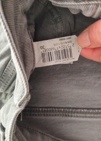 haki Normal Boy erkek Keten Pantolon - Görsel 6