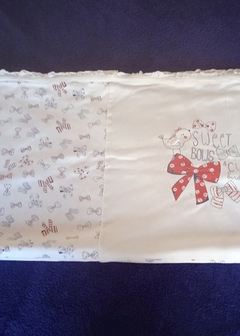 Beyaz Nakışlı Bebek Battaniyesi - Görsel 7