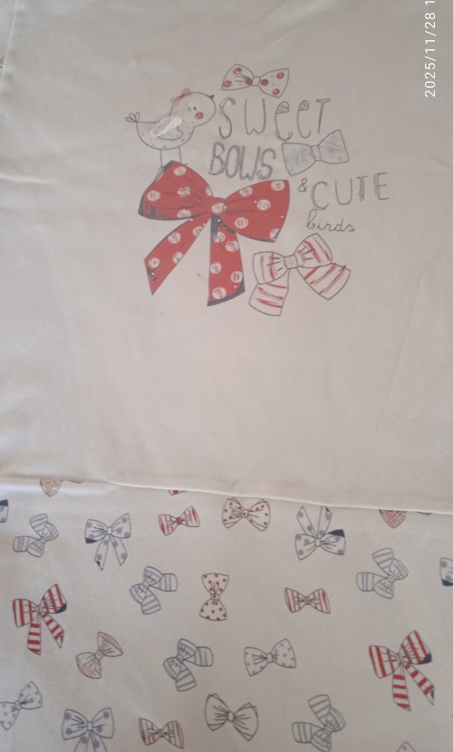 Beyaz Nakışlı Bebek Battaniyesi - Görsel 2