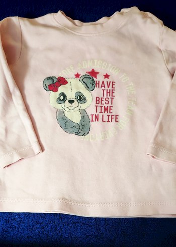 Bebetto-Benetton 18-24 ay uzun Kollu Baskılı Tişört - Görsel 2