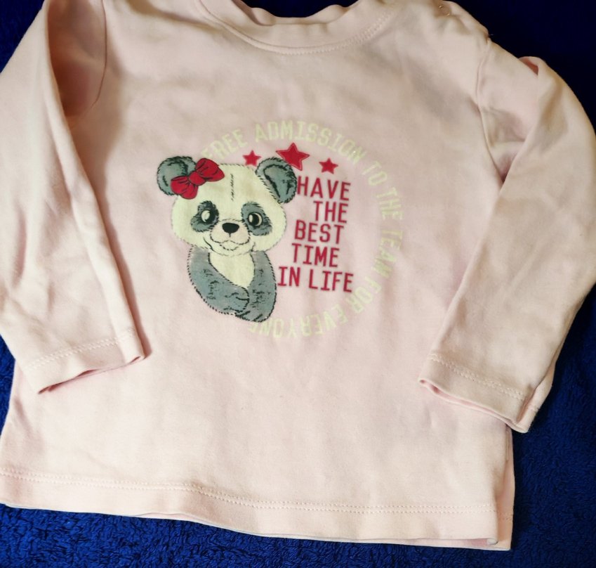 Bebetto-Benetton 18-24 ay uzun Kollu Baskılı Tişört - Görsel 3