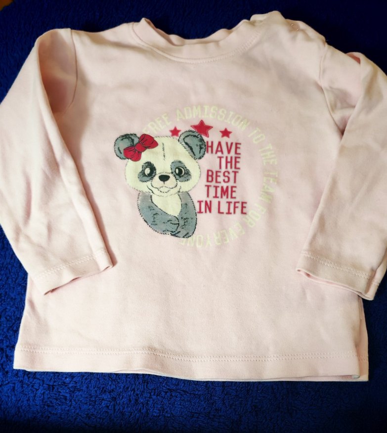 Bebetto-Benetton 18-24 ay uzun Kollu Baskılı Tişört - Görsel 2