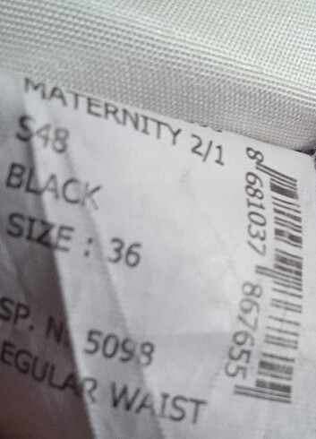  DEFACTO HAMİLE PANT 36 BEDEN - Görsel 6