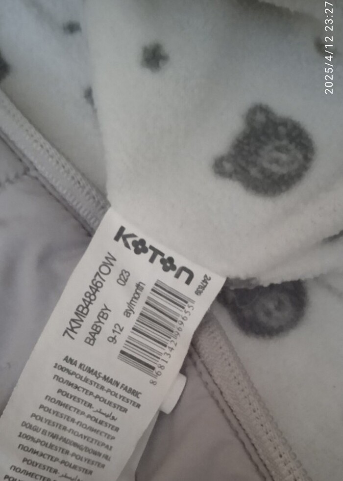 KOTON BABY 9-12 AY - Görsel 5