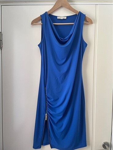 MICHAEL KORS SAKS MAVİ ELBİSE