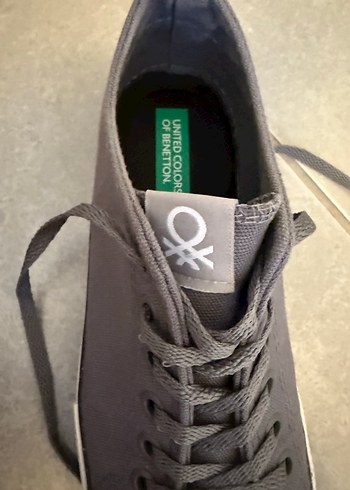 41 Beden gri Renk BENETTON SNEAKER AYAKKABI