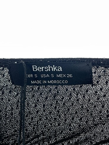 s Beden siyah Renk Bershka Kısa Tulum %70 İndirimli.