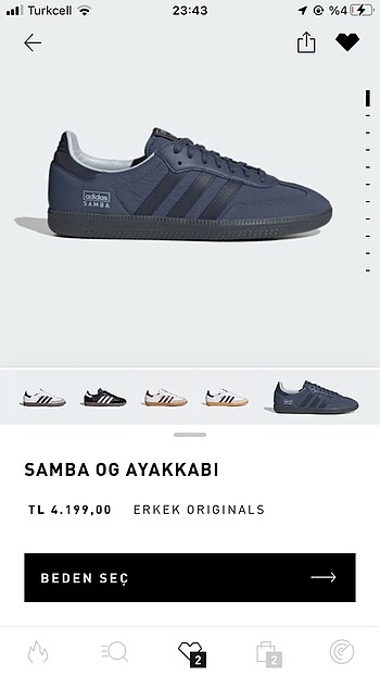 Adidas Samba yeni model