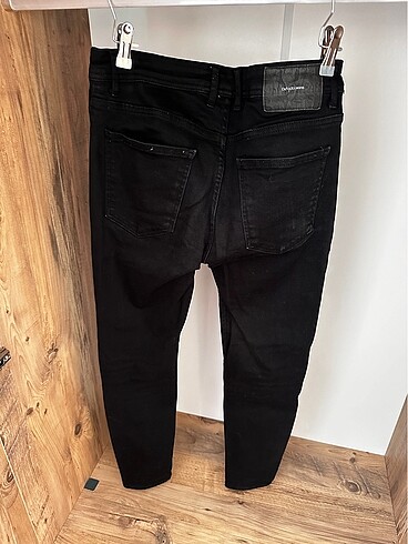 Defacto Defacto Erkek Skinny Fit Siyah Jean Pantolon
