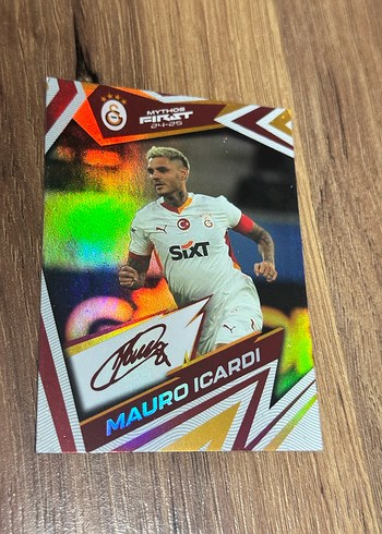  Mauro Icardi imzali kart