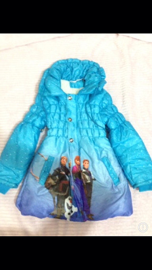 xs Beden 5-7 yaş ince elsa mont