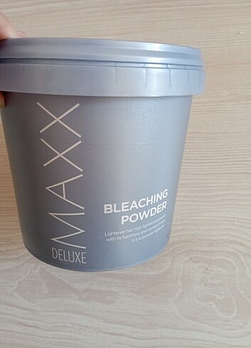 Maxx deluxe saç açıcı içinde 500gr açılmamış paketinde 