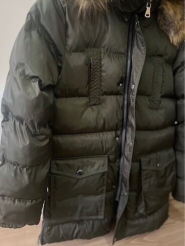 Moncler Yeniden farksız uzun şişme mont