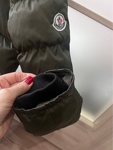 l Beden haki Renk Yeniden farksız uzun şişme mont