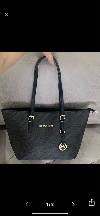 MK ithal lüx kalite omuz çantası büyük boy