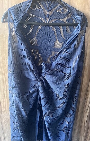 Penti Sıfır dantel kadın kimono/olaj elbisesi