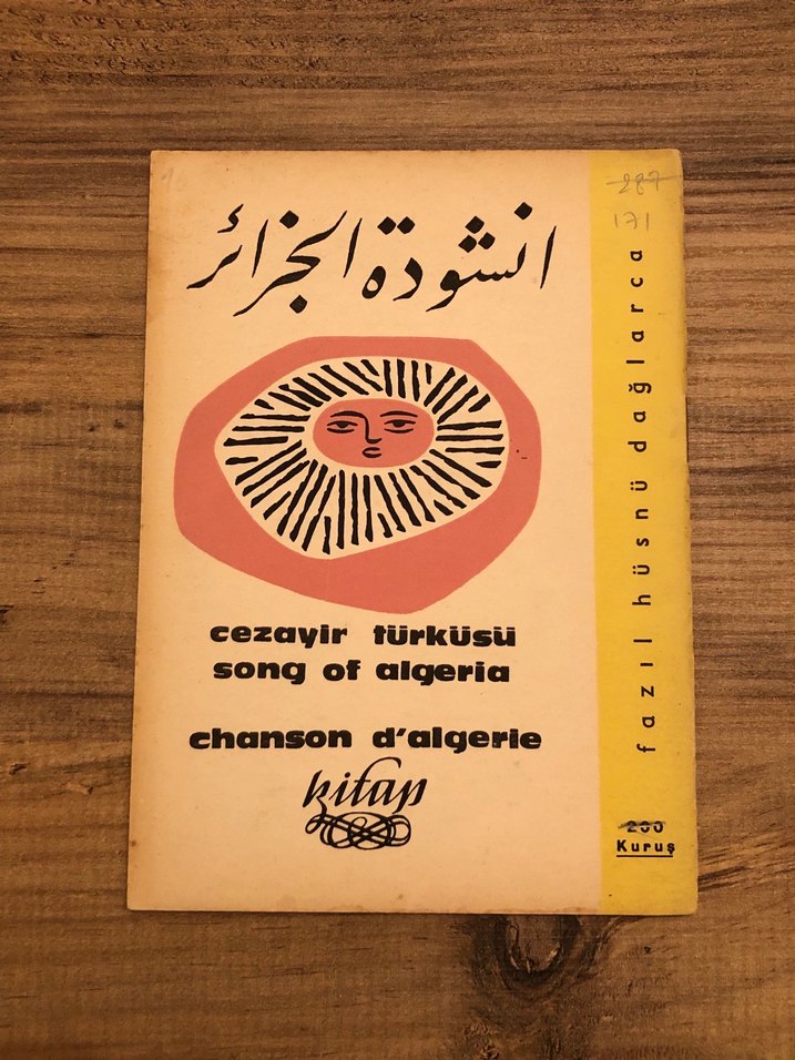 Cezayir Türküsü - Song of Algeria Kitabı - Görsel 2