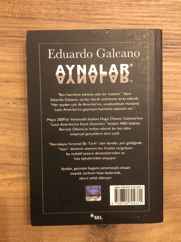 Eduardo Galeano - Aynalar 3. Baskı - Görsel 2