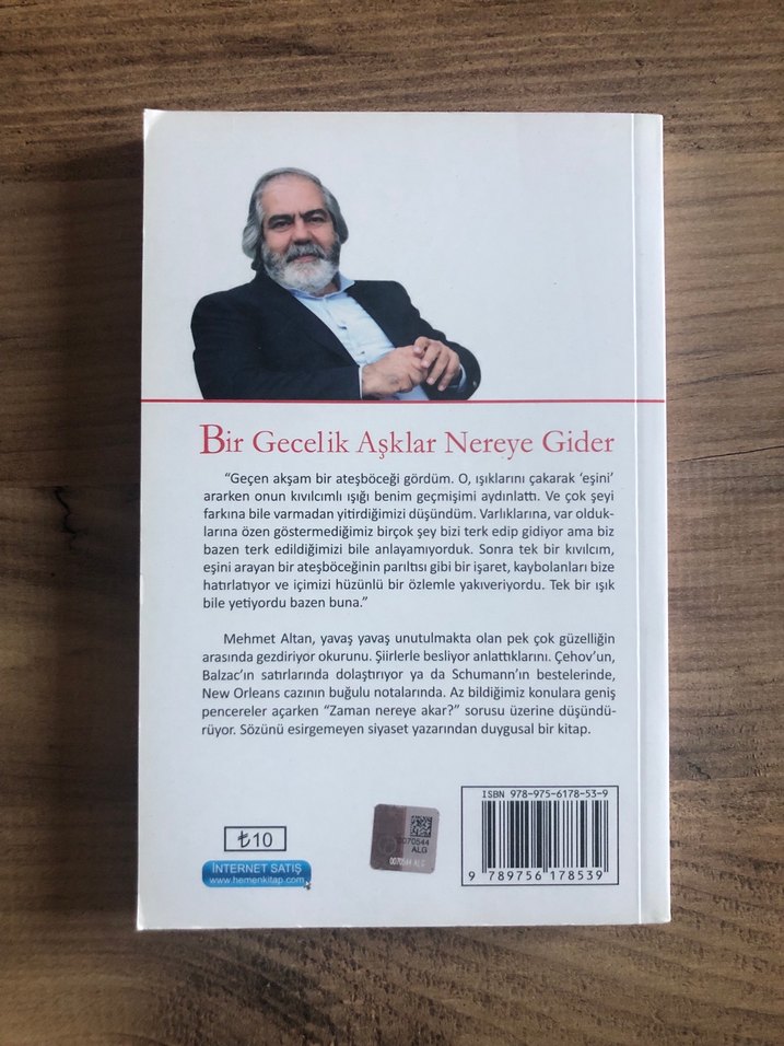 Bir Gecelik Aşklar Nereye Gider - Mehmet Altan - Görsel 2