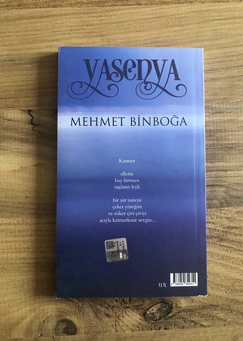 Mehmet Binboğa - Yasenya Şiir Kitabı - Görsel 2