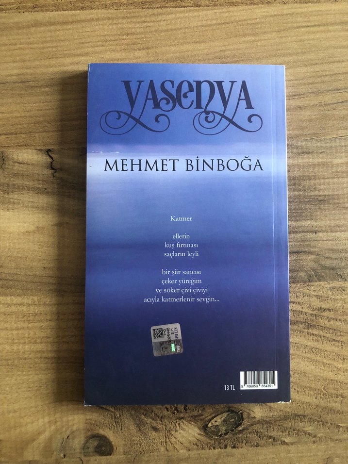 Mehmet Binboğa - Yasenya Şiir Kitabı - Görsel 2