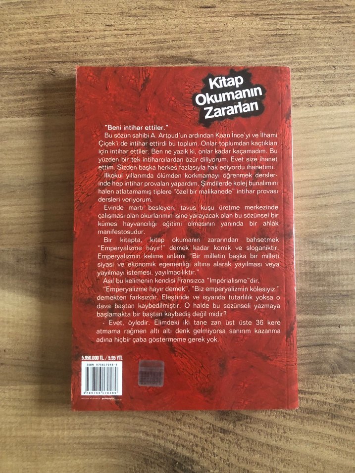 Kitap Okumanın Zararları - A. Can Türker - Görsel 2
