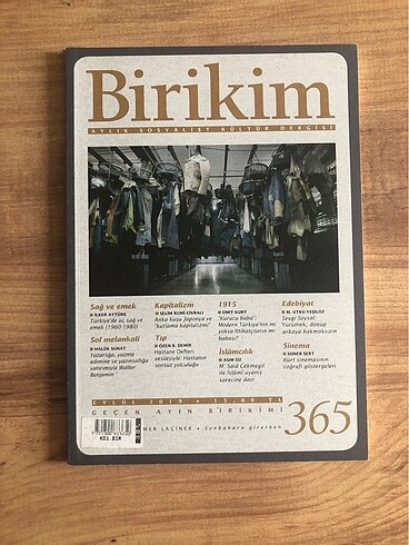 Birikim Dergisi / Sayı : 365