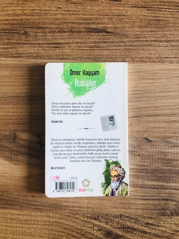 Ömer Hayyam Rubailer - Şiir Kitabı - Görsel 2