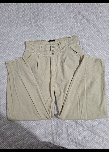 Havuç paça kot pantolon