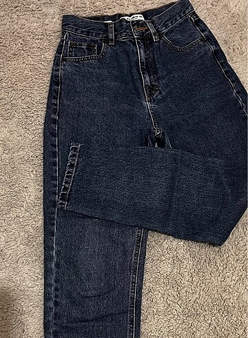 32 Beden mavi Renk Pull&Bear mom jean
