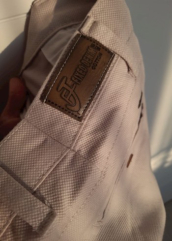 Diğer Bej Regular Fit Erkek Pantolon