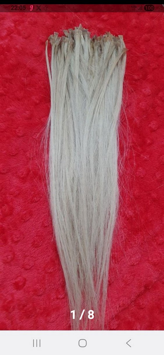 60 adet mikro kaynak Özbek saçı - Görsel 4