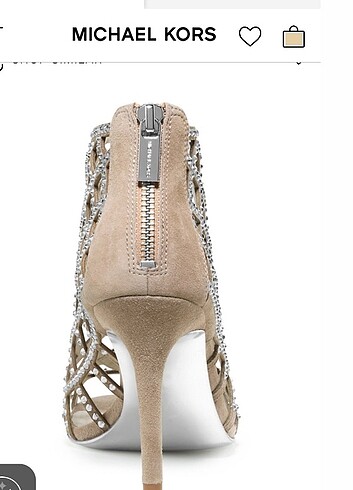 36 Beden ten rengi Renk Taşli boootie Michael kors modeli