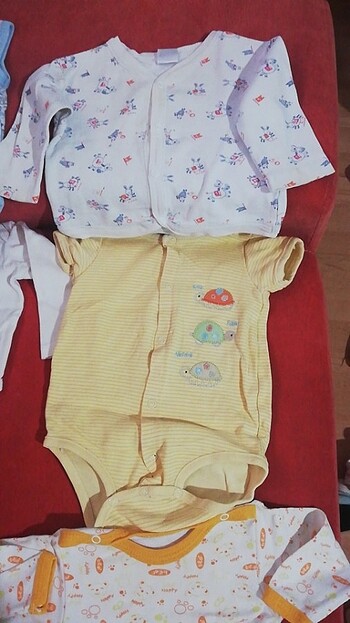 6 Ay Beden Toplu bebek kıyafetleri 