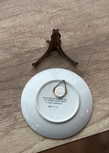 Sarı Parlak Kedi Tabak - Görsel 3