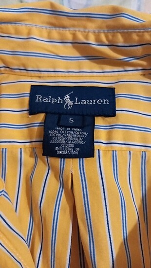 Ralph Lauren Sarı gömlek 