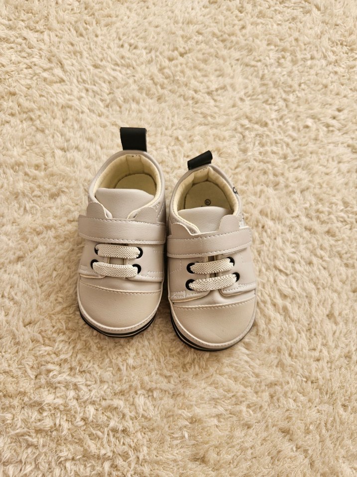 Bebek İlk Adım Ayakkabısı Beyaz - Görsel 4