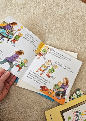 Çocuk Kitapları Seti - Renkli Ninniler ve Hikayeler - Görsel 6