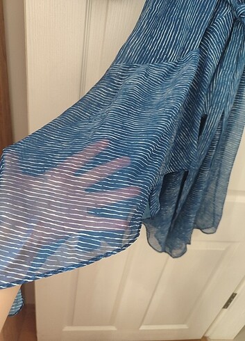 Çizgili elbise  - Görsel 3