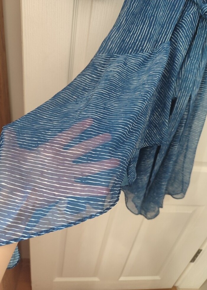 Çizgili elbise  - Görsel 3