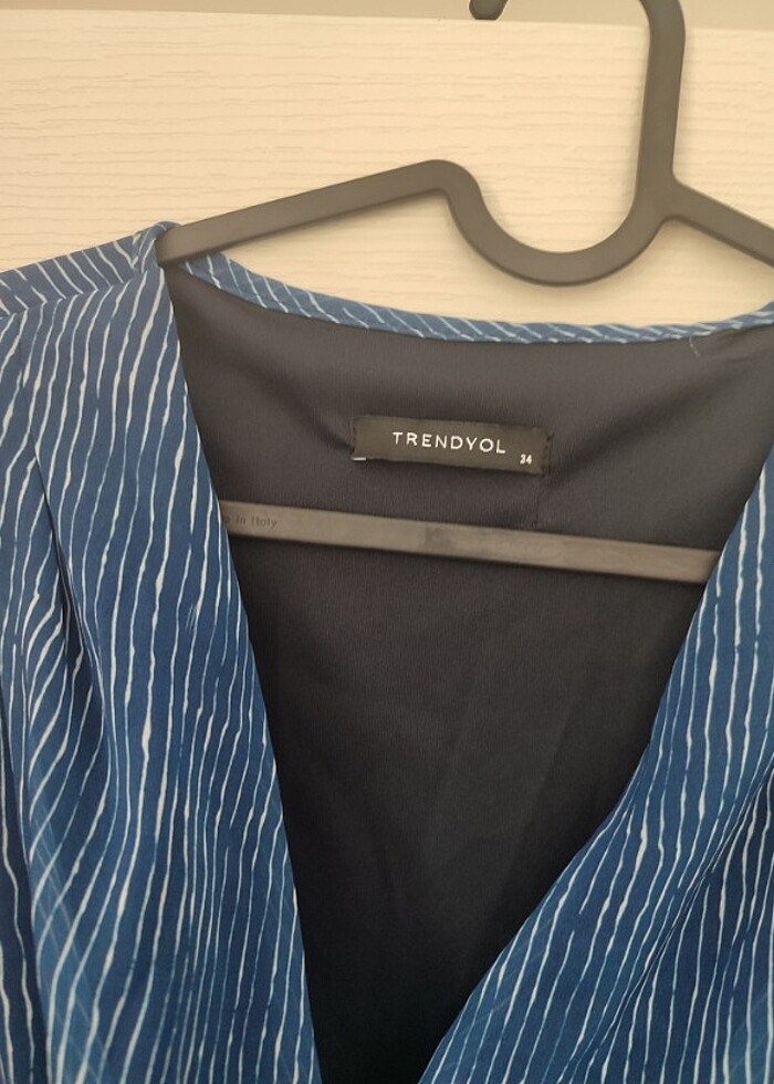 Çizgili elbise  - Görsel 2