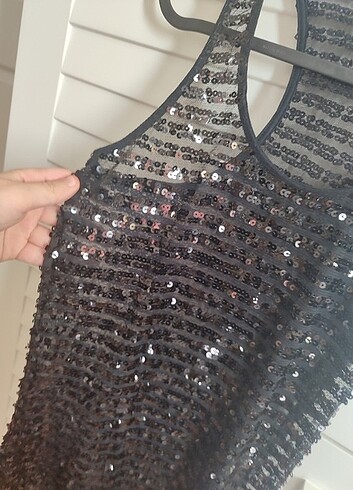 Payetli bluz - Görsel 3